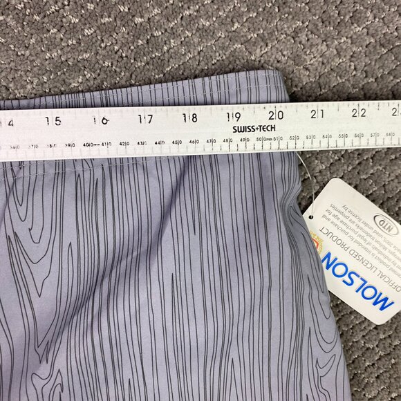 NWT Vintage Molson Canadian Beer Board Shorts Men's XL Gray Swim Trunks Lined - Picture 9 of 13